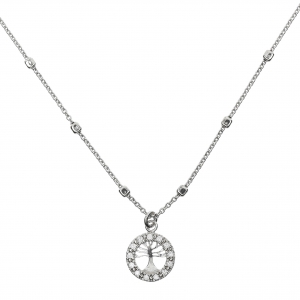 Collana in Argento con zirconi